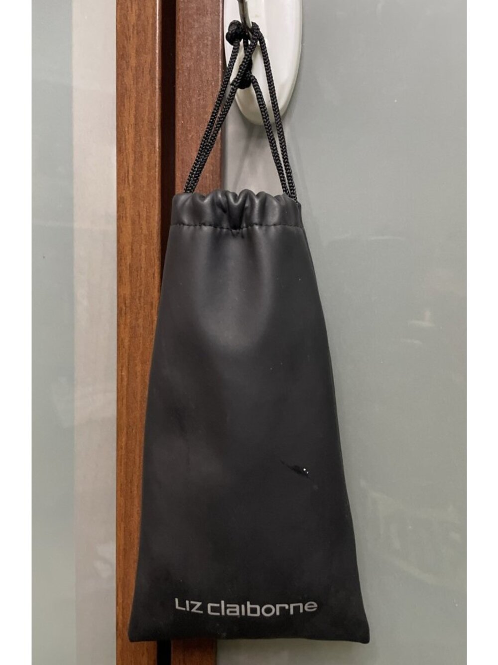 Liz Claiborne Drawstring Closure Eyeglasses Sunglasses Pouch Soft PVC Case Bag